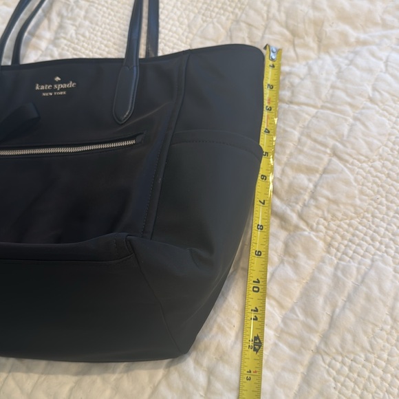 EUC kate spade Chelsea Large Nylon Tote Bag Black - Picture 13 of 15